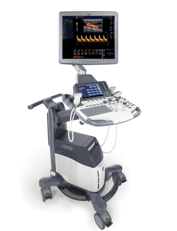 Imagen: El sistema de ultrasonido móvil Logiq S7 (Fotografía cortesía de GE Healthcare).